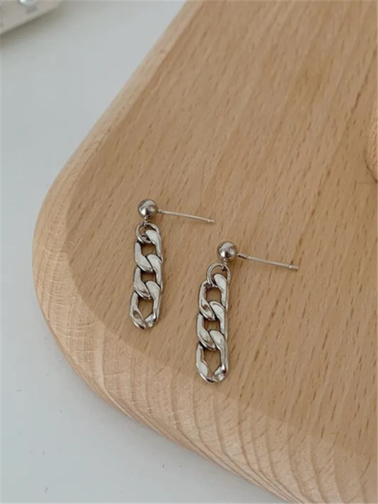 

Kshmir Earrings European and American Fashion Earrings Korean Punk Personality Street Style Earrings Men and Women Geometric