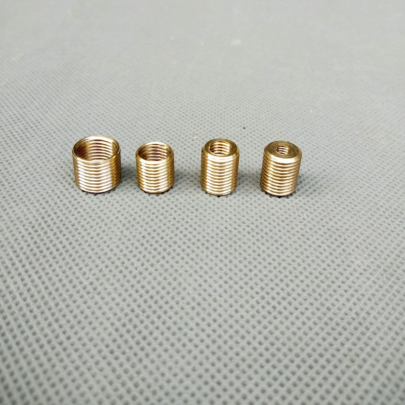 5 шт./лот полые трубки с внутренней и внешней резьбой из чистой латуни M4/M5/M8 на