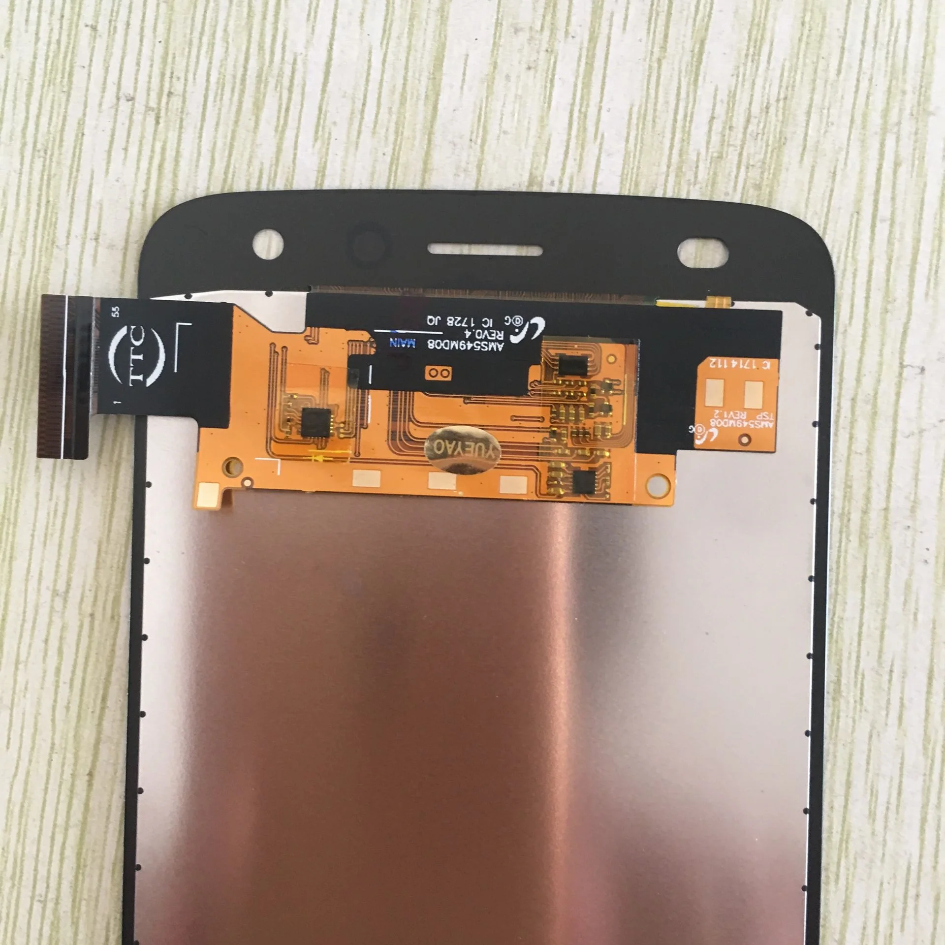 Дисплей для Motorola Moto Z2 play XT1710 ЖК-дисплей сенсорный экран дигитайзер в сборе