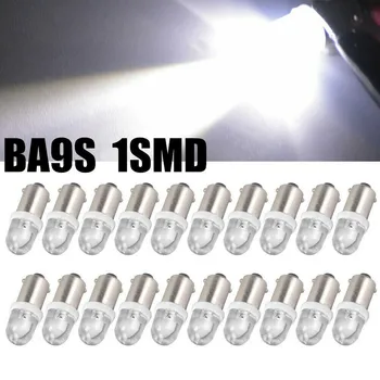 20PCS 12V Car Led Light BA9S LED Light Bulbs LED Instrument Panel Gauge Dash Interior Light Reading Lamp 1815 1816 182 1