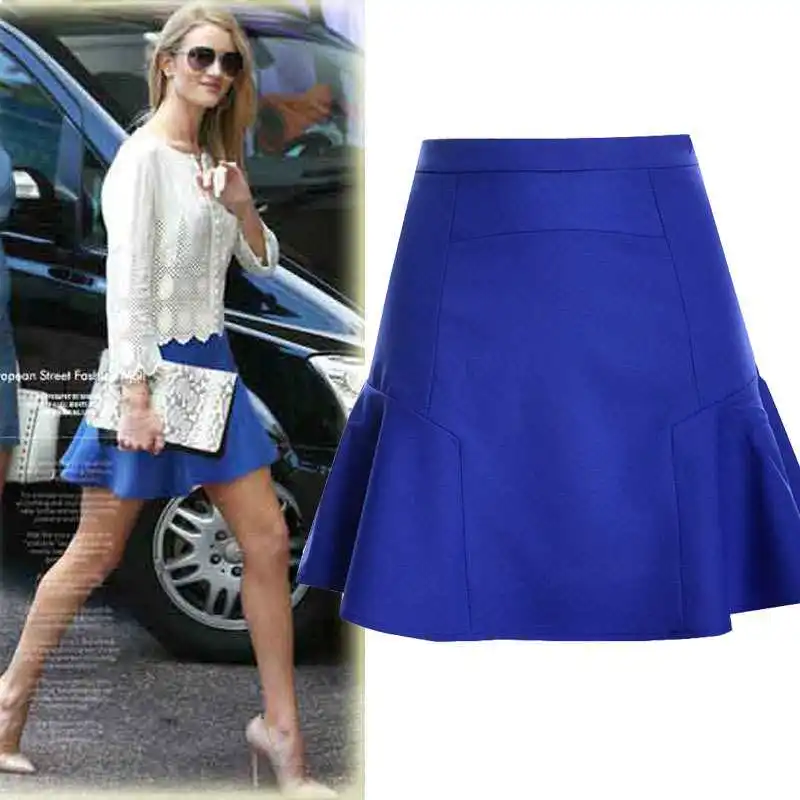 

Customize Made Women Casual Plus Size 3XS-10XL Above Knee Short Fishtail Skirts Lady's Summer Fashion Mini Mermaid/Trumpet Skirt