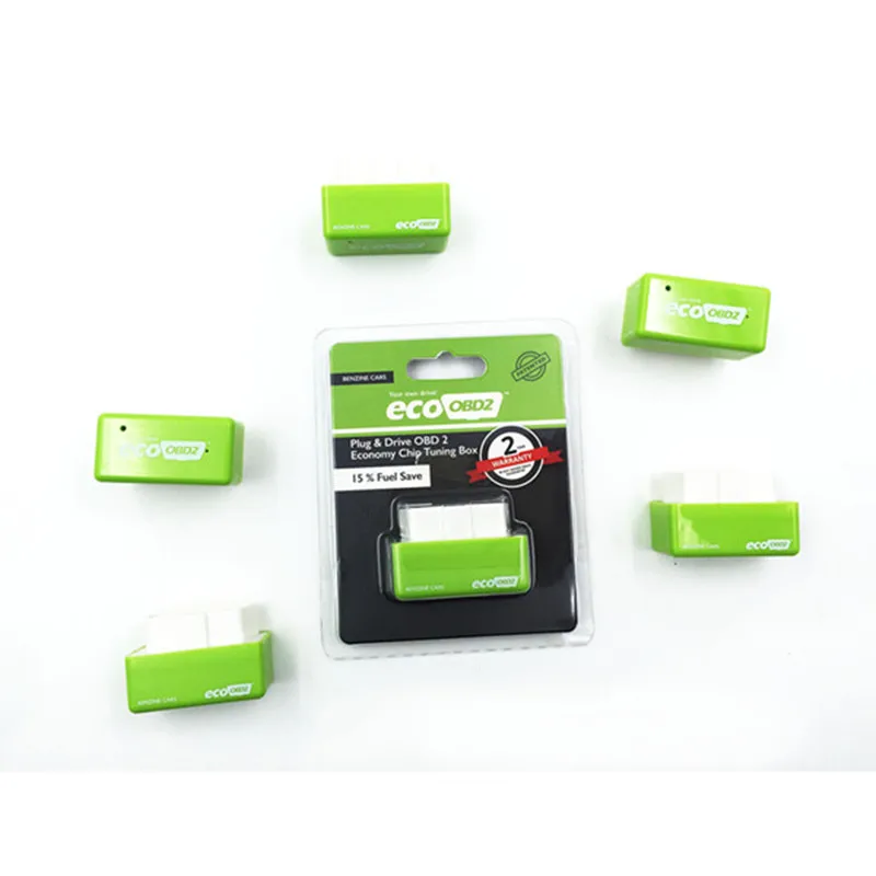 Green ECO OBD2 для Автомобили работающие на бензине -это устройство готовое к
