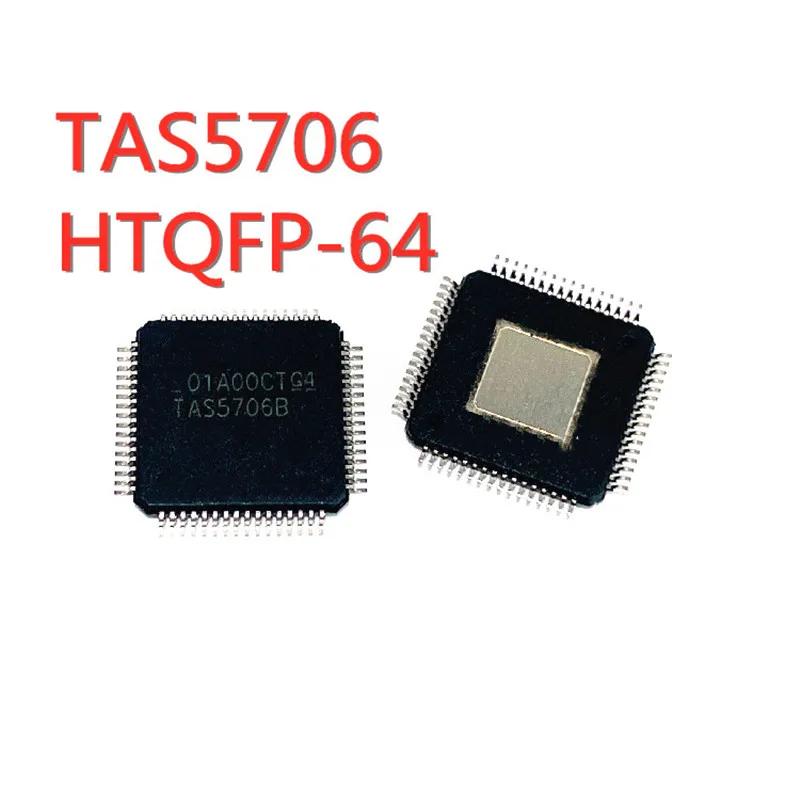 

1PCS/LOT TAS5706 TAS5706B HTQFP-64 SMD LCD digital audio amplifier integration New In Stock GOOD Quality