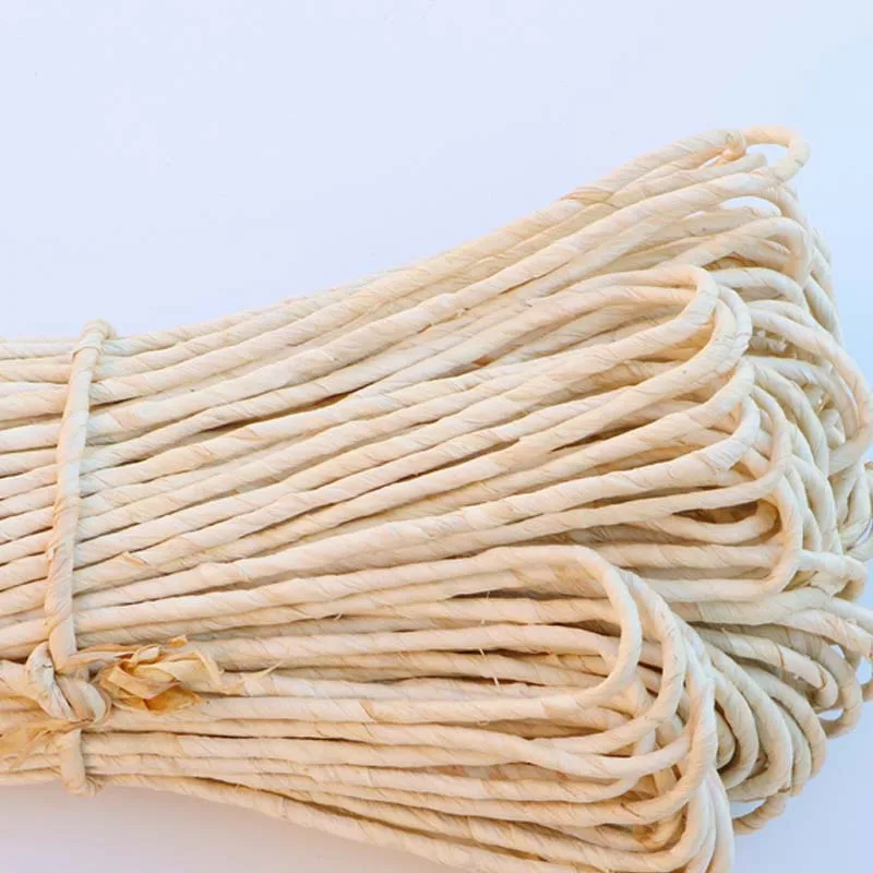 

8 Meters Natural Real Corn Skin Material Home Handmade Weaving DIY Crafts Baset Chair Table Furniture Rope Decoration