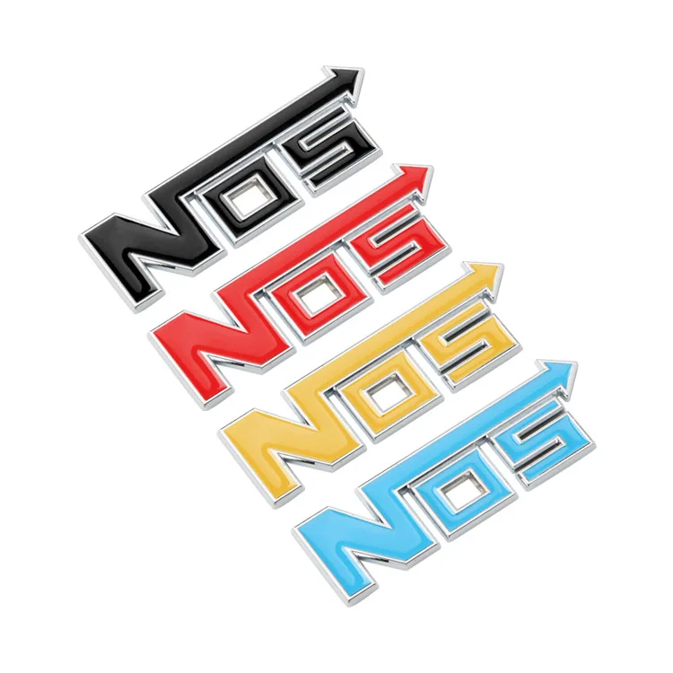 Автоматическая система увеличения давления азота и кислорода в автомобиле с логотипом NOS, металлической модификацией, для гоночных автомобилей на английском языке, средней сеткой для маркировки.