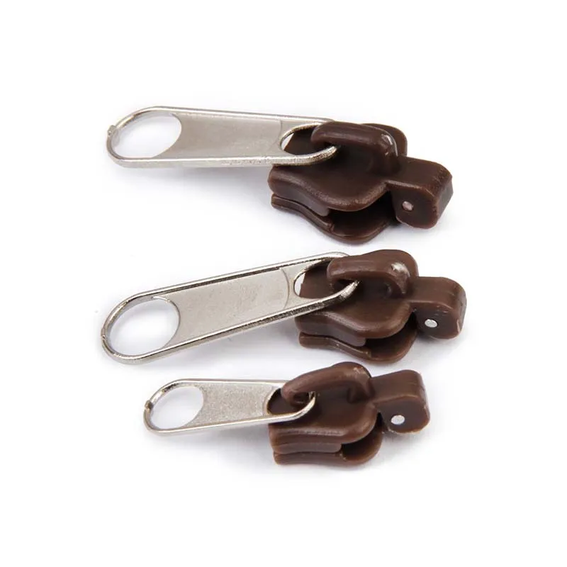 3 pcs Zipper Sliders Pulling Pullers Replace DIY Kit Repair | Дом и сад