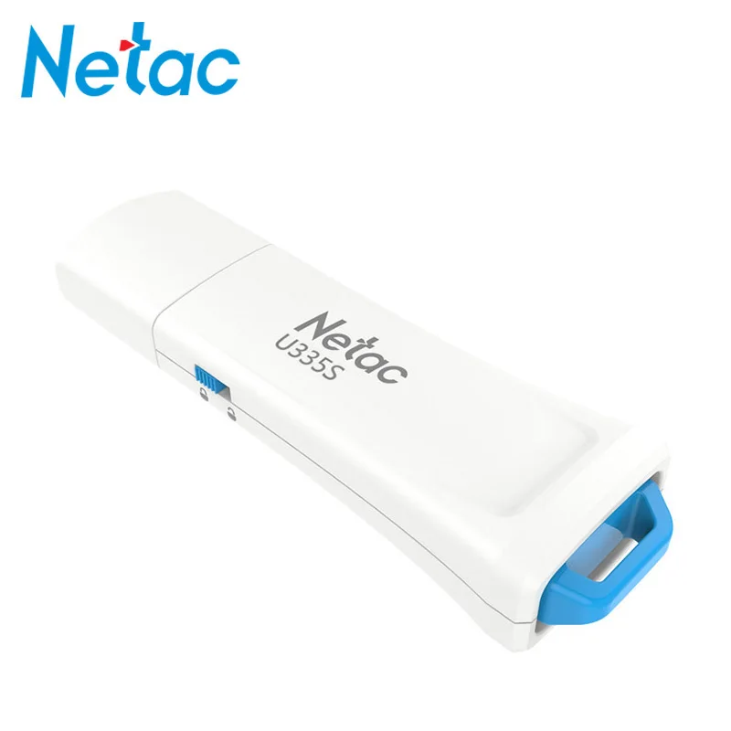 Netac U335S USB флешка флеш накопитель 32 ГБ cle usb 3 0 защита от записи пластиковая карта