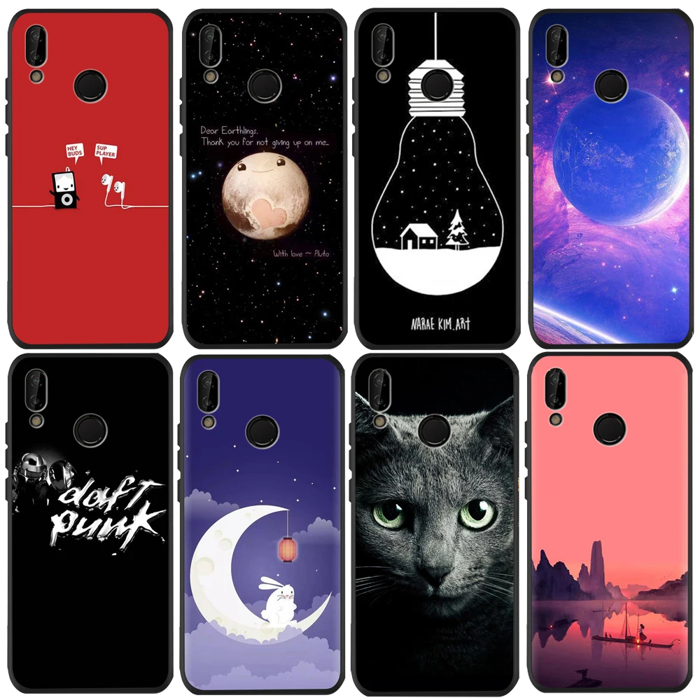 Чехол Cosmic starry DC для Huawei p20 Pro P20 Lite P30 P9 P8 P10 Honor 8X 9X 10 20i|Бамперы| |