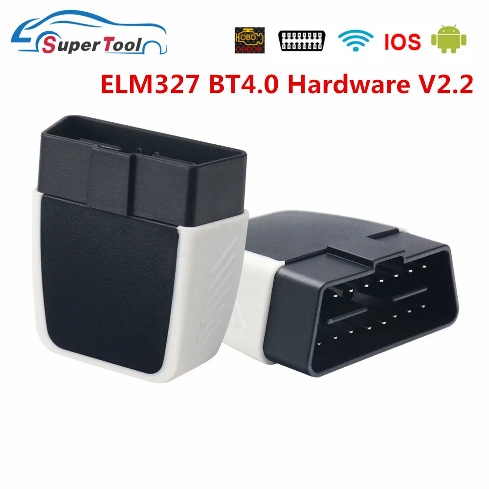 Лучший Bluetooth-совместимый адаптер V08 ELM 327 ELM327 прошивка 4 0 OBD2 сканер кодов IOS Andorid ПК BT