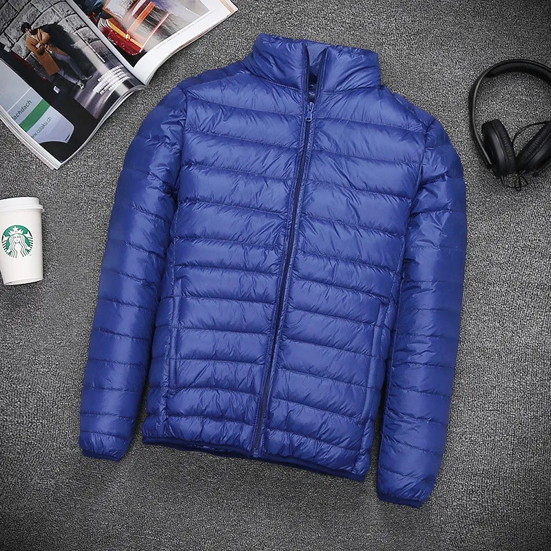 Парка мужская пальто 9 модная верхняя одежда Сверхлегкая куртка Повседневная