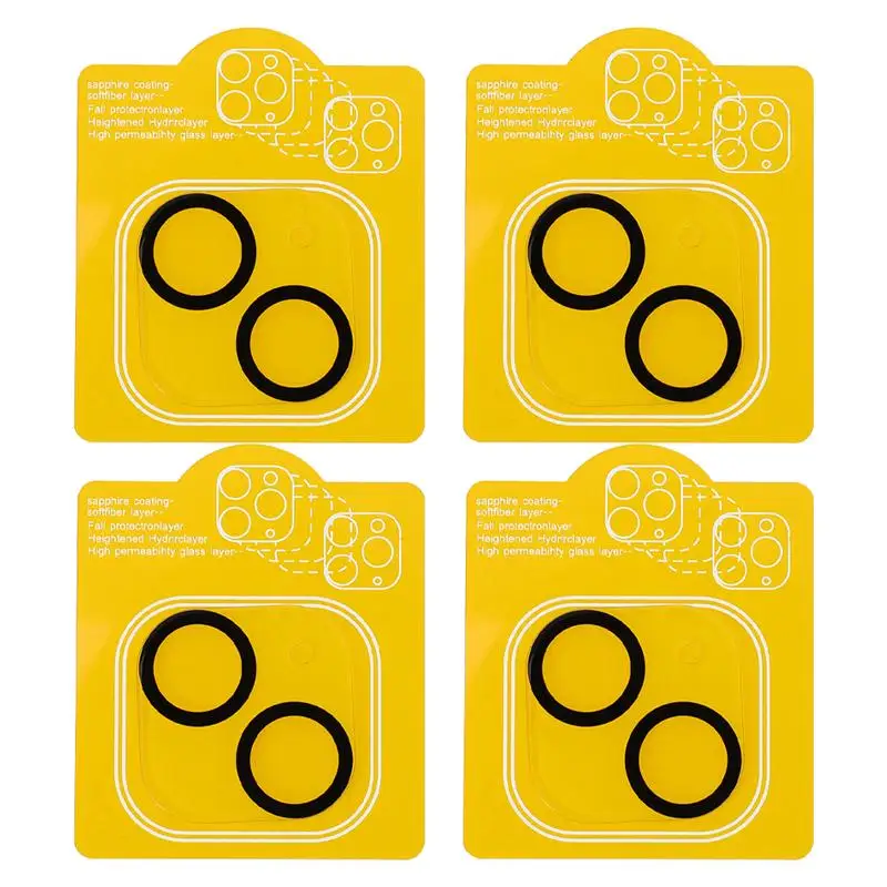 

4Pcs Practical Phone Lens Protectors Compatible for iPhone 13 Mini iPhone 13