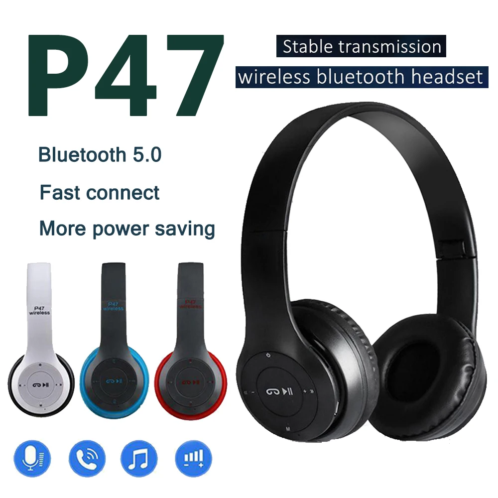 

P47 TWS fone sem fio auriculares Bluetooth Soundpeats Wireless audifonos inalambrico Gaming Handfree Headphones with Microphone