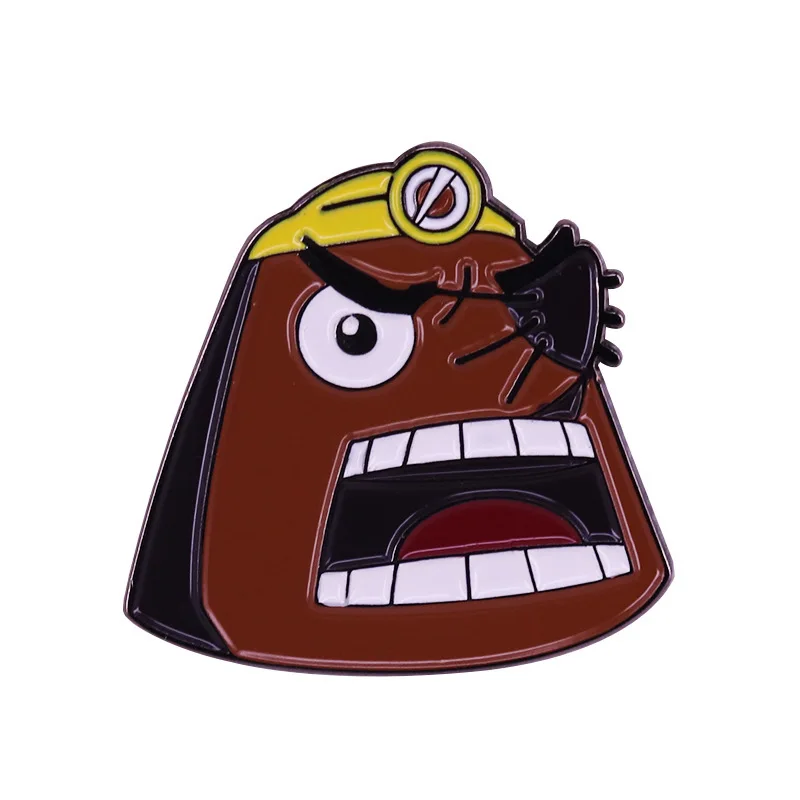 

Эмалированная булавка для лацканов в мультяшном стиле C1593, булавки для рюкзаков, Милые Броши для вещей, манга, бриллиантовая брошь