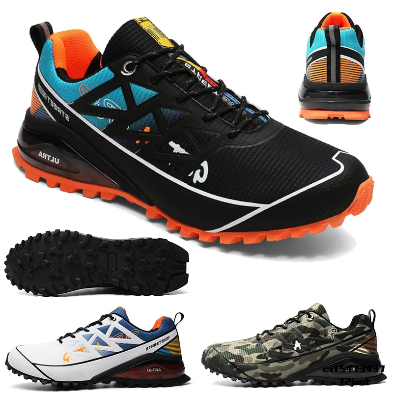 

Fashion Ultralight Unisex Hiking Shoes Wear-resistant Shock Absorption Men Sneakers Comfortable And Breathable Women Casual Shoe