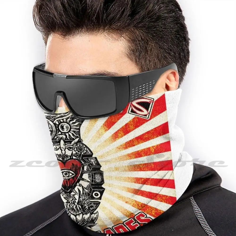 Tour 2020 2021 эмалированная Передняя маска унисекс моющаяся ткань фильтр &quotсделай