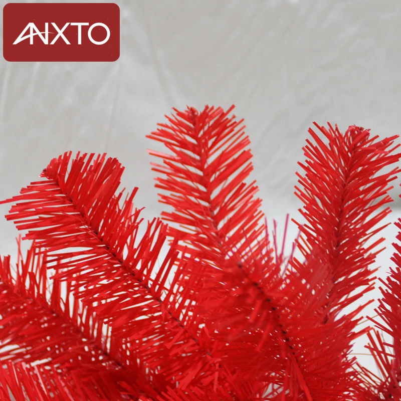 Рождественская елка 90 см черная розовая красная Мини Искусственные елочные