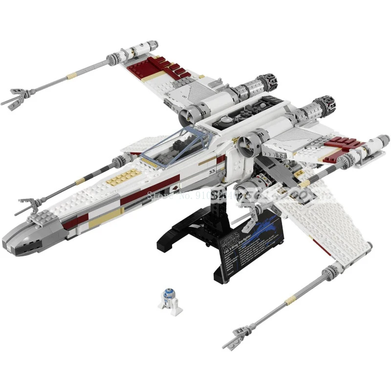 

1586 шт. строительных блоков Red X Wing 05039, строительные блоки для мальчиков, рождественский подарок, обучающая игрушка «сделай сам»