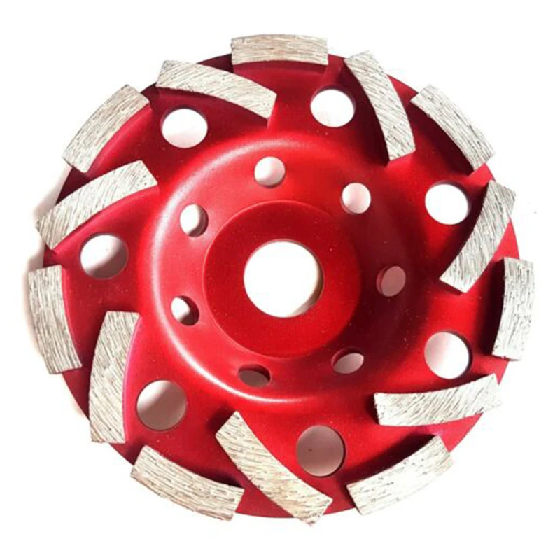 Алмазный шлифовальный диск 125 мм двойные турбо абразивы бетонный инструмент