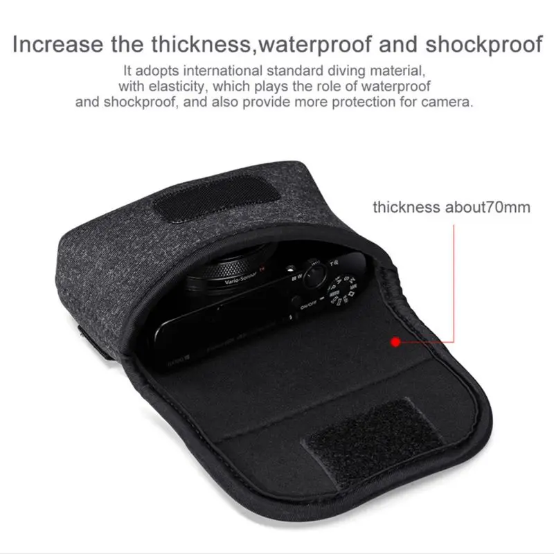 UURig R014 сумка для камеры защитный чехол хранения Sony RX100 VII Canon G7X Mark III аксессуары Point
