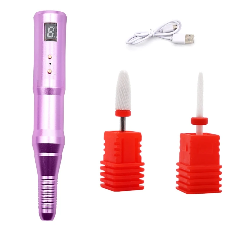 

094E Professional Electric Nail Drill Machine Manicure Pedicure Sanding Polisher Nail Art Pen Electric Mill Cutter