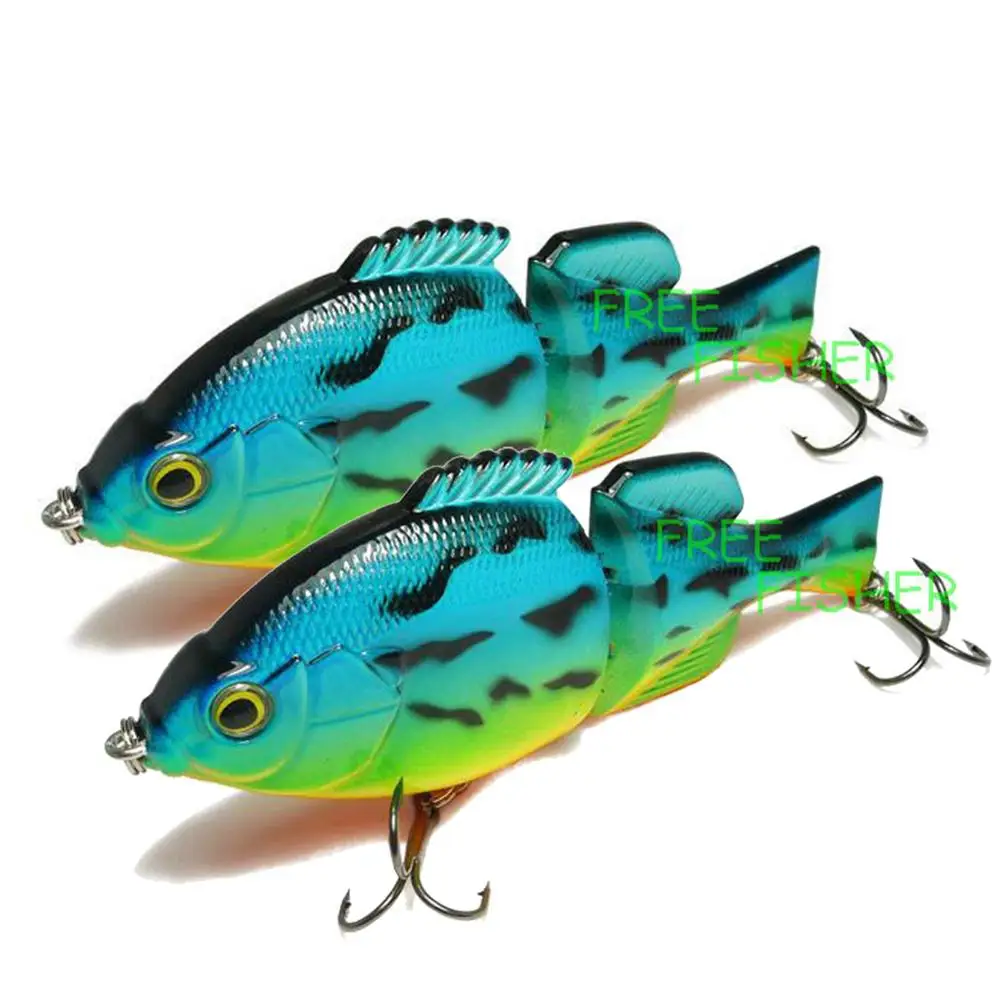 2 шт. рыболовные приманки Jerkbaits наживка Minnow Поппер 3D рыбий глаз искусственные для