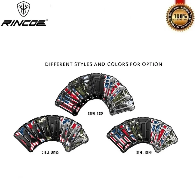 Оригинальный Rincoe Mechman 228 Вт 18650 TC коробка мод сменная панель и наклейка VS Drag 2 люкс