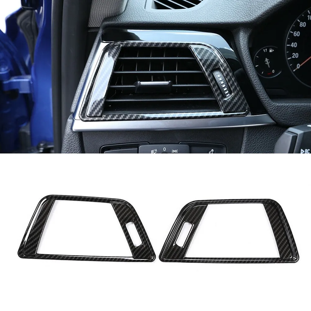 

Parts Cover Side Trim Carbon Fiber F30 F31 F34 For BMW Accessories Black