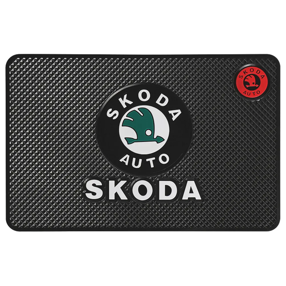 1 шт. автомобильный нескользящий коврик держатель для телефона Skoda Octavia a5 a7 A9 2017 2018