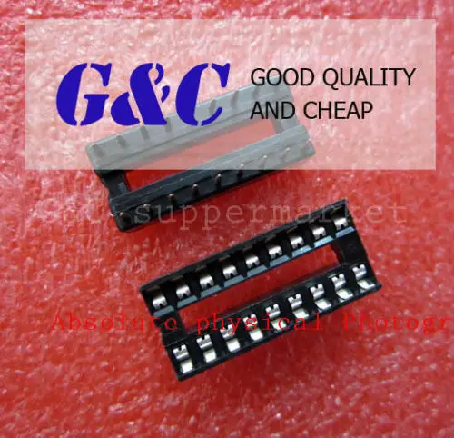 10 шт. 18-Pin DIL DIP IC Разъем PCB Mount Connector Новый Хорошее качество diy Электроника |