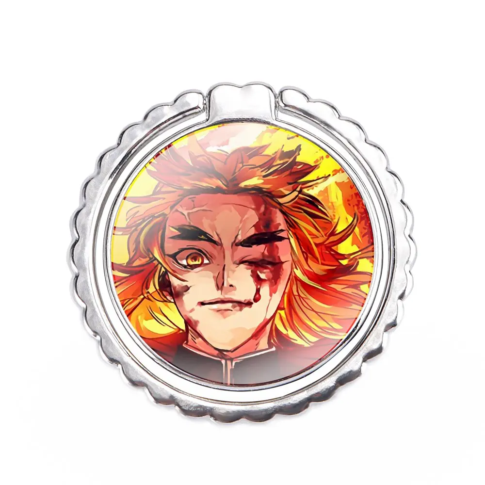 Искусственная металлическая подставка для телефона с изображением героев аниме