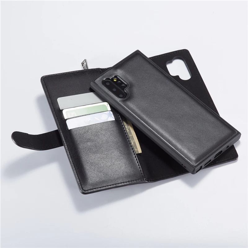 Роскошный кожаный чехол-кошелек на молнии для samsung Galaxy S5 S6 S7 Edge S8 S9 S10 Plus S10e Note 8 9 10 Магнитный чехол с несколькими отделениями для карт