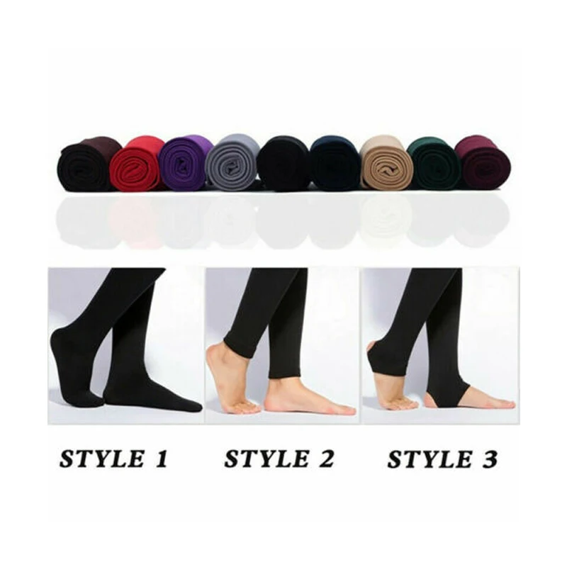 3 стиля Женские зимние плотные теплые штаны с флисовой подкладкой Термальность