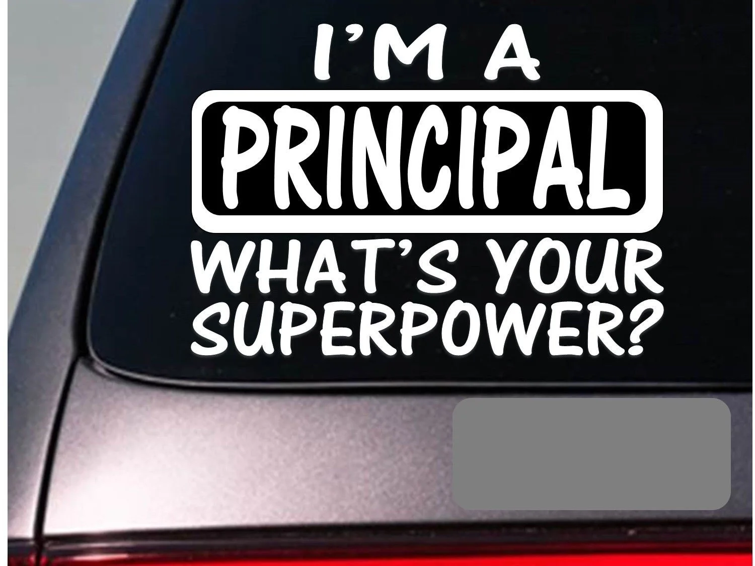 

I'm a principal sticker decal teaching computer Sticker