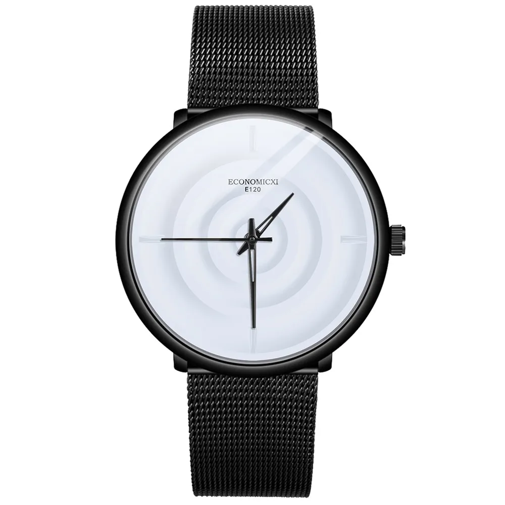 

2020 New Men Watches Luxury Ultra-thin Stainless Steel Band Watches Casual Quartz Wristwatch Men Clock Reloj Hombre Dropshipping