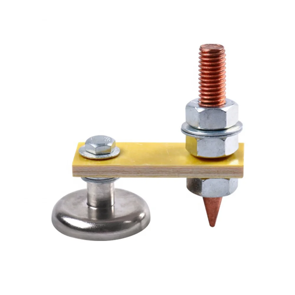 

Portable Ground Clamp Rust Proof Strong Adsorption Welding Magnet Head Repair Durable Power Tool Professional Small Easy Apply
