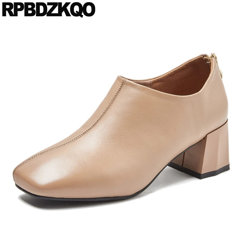 В итальянском стиле на среднем каблуке модная обувь 2021 роскошные женские