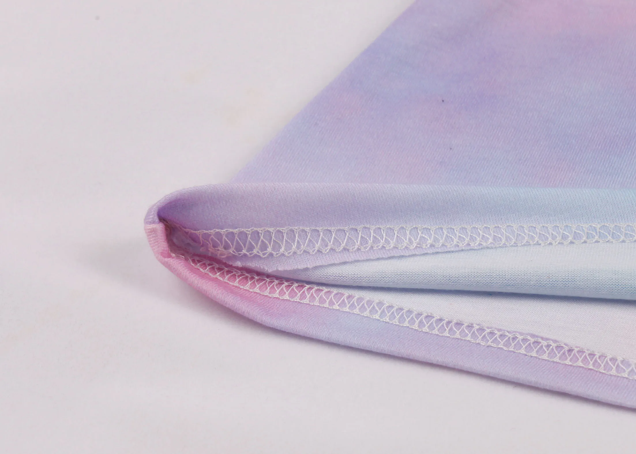 

Maternity clothing tops, breastfeeding T-shirts, soft double-layer tie-dye cotton short-sleeved clothing, childbirth and pajamas