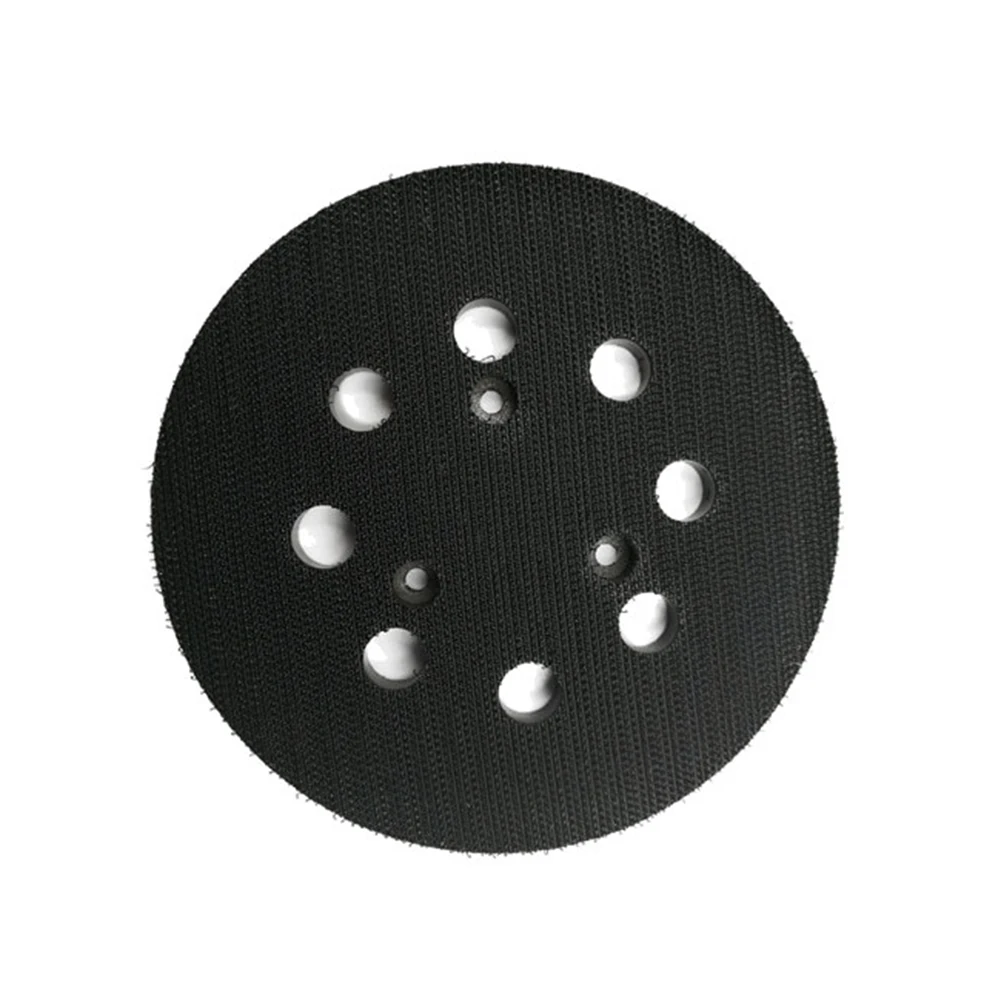 

5 Inch 8 Holes 125mm Hook Loop Sanding Backing Pad Electric Orbital Sander Disk Discs Porter Cable Backup Stick On Pad