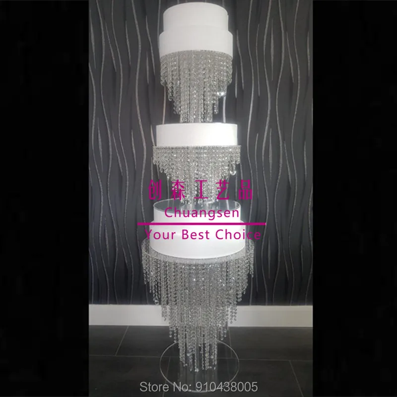 Акриловая Свадебная подставка для цветов прозрачная акриловая стойка коридора