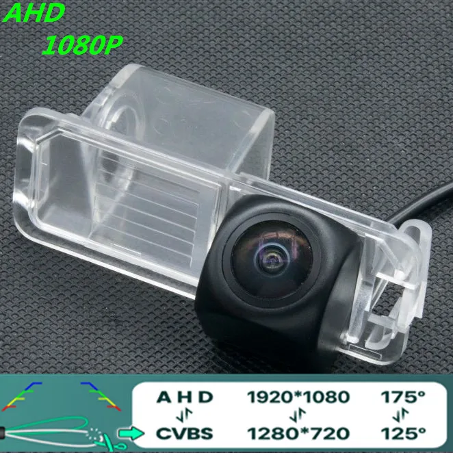 

AHD 1080P/720P рыбий глаз 170 градусов Автомобильная камера заднего вида Starlight камера заднего вида ночного видения для Polo V (6R) Golf 6 VI / Passat