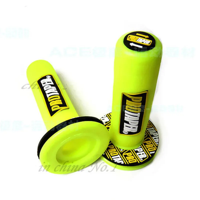 all yellow Moto rbike для honda dio ktm exc moto cross pitbike benelli scrambler nmax moto rcycle аксессуары рукоятка руль ручки - Цвет: all yellow