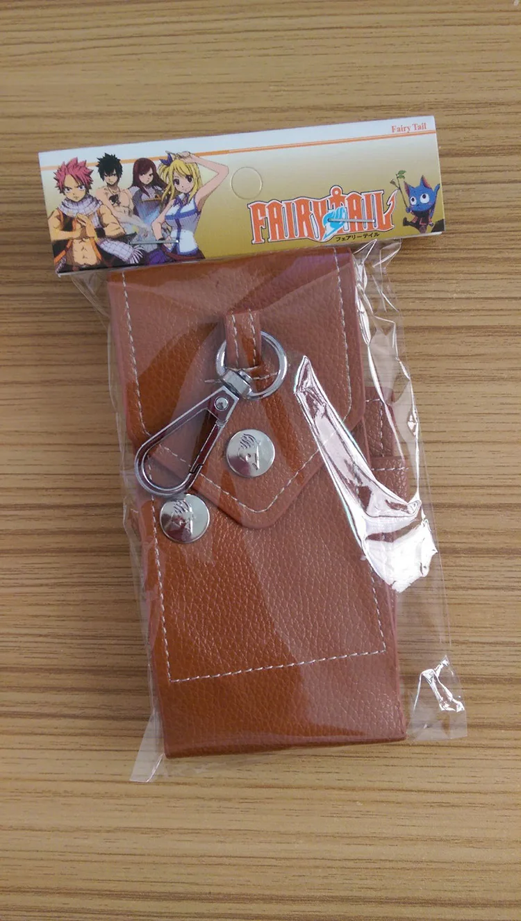 1 шт. аниме Сказочный хвост Natsu Lucy Spirit сумка для ключей коллекция PU игрушки подарок