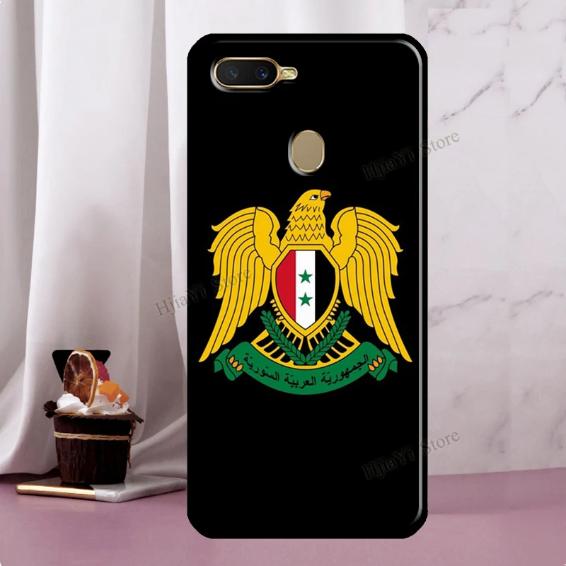 Сирии чехол с флагом для OPPO Find X2 X3 Pro F5 F7 A52 A72 A15 A91 A83 A3S A5S A5 A9 A31 A53 2020 крышка |