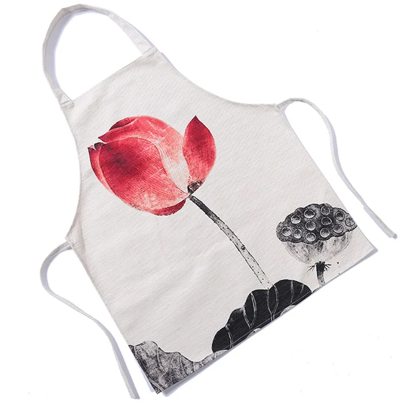 

2020 new fashion double layer waterproof and oil proof apron