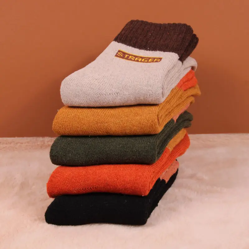 

Winter women's socks thickened warm socks women's tube stockings terry socks autumn and winter women's stockings