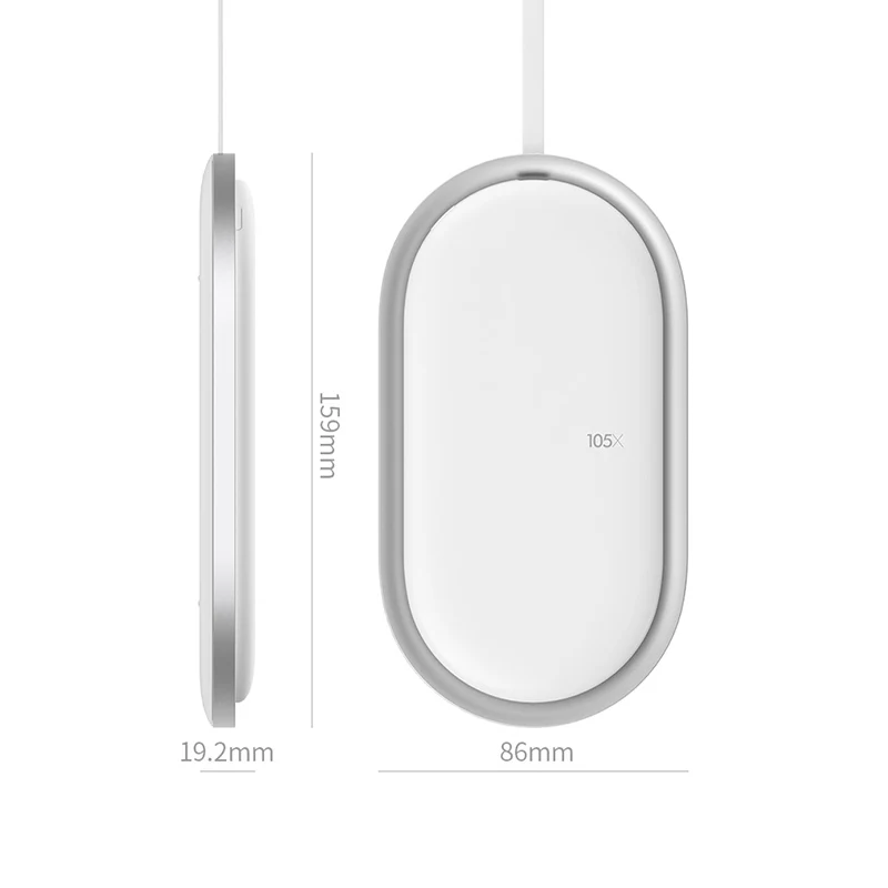 2018 новейшее SIKAI двухрежимное Беспроводное зарядное устройство магнитный