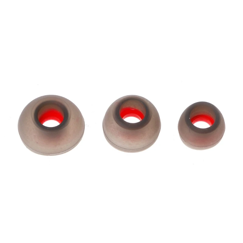 

6 Pairs(S/M/L) Universal Silicone Eartips Earbuds Replacement For Earphone Headphone K3NB