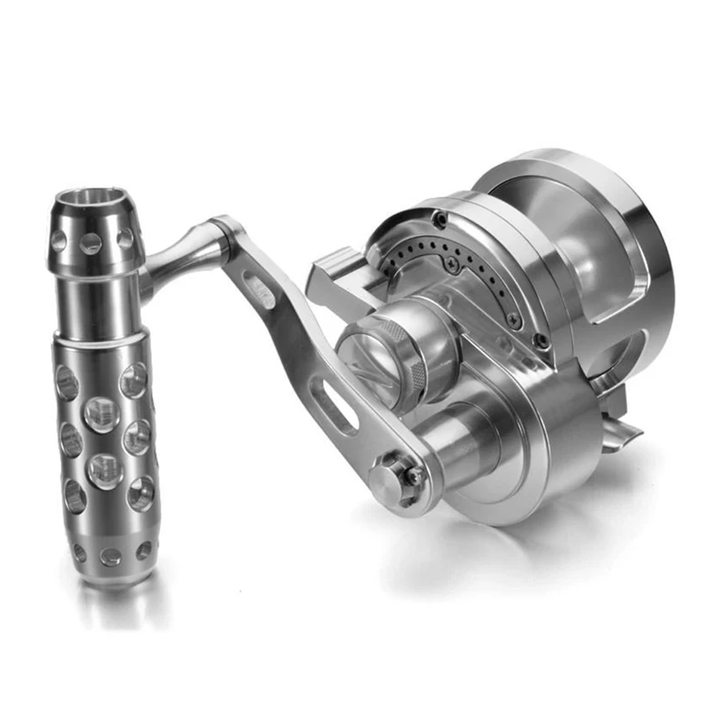 Железная полностью Металлическая обработанная барабанная троллинг катушка