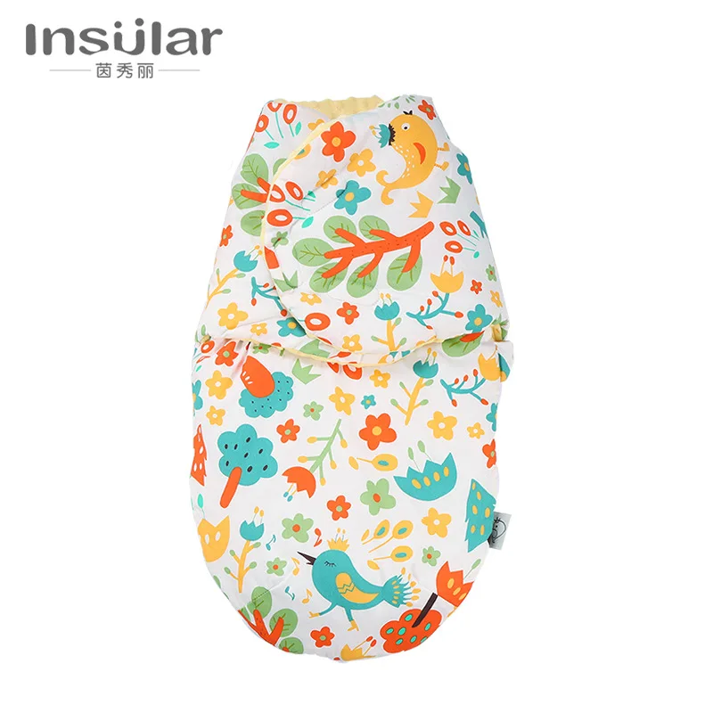 Спальный мешок для малышей из хлопка с изображениями мультфильмов новорожденных