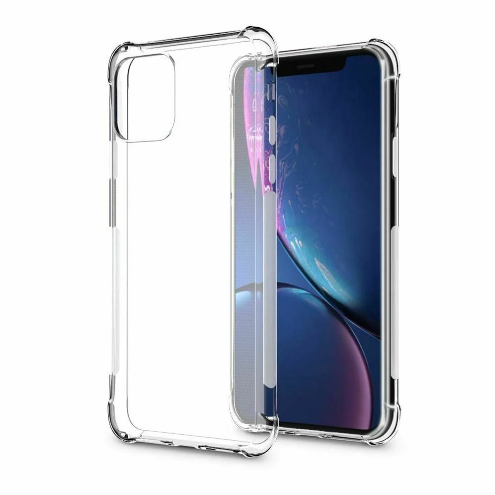 

Coque Pour 11 Pro Max/12/XR/XS 8/7/6 S Étui Silicone Renforcé Antichoc